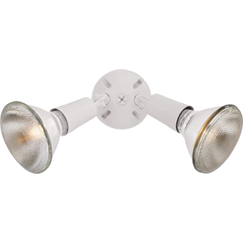 Outdoor Essentials 6"H 2 Light Outdoor Wall Sconce in White