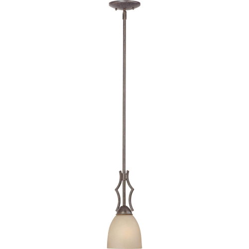 Triton 1 Light Pendant in Sable Bronze