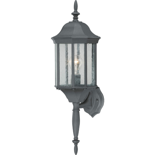 Hawthorne 26"H 1 Light Outdoor Wall Sconce in Black