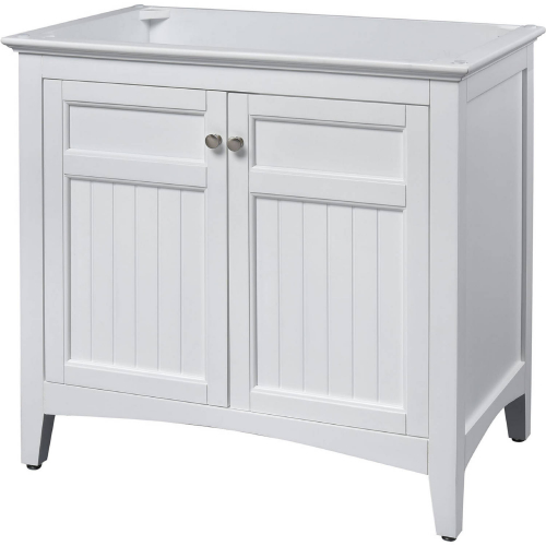 Danube 36" Bathroom Vanity Base Only in White