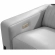 2787 Power Recline Sectional Sofa in Grey Top Grain Leather