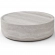 6155 Round Coffee Table in Sand Light Beige Marble Look Fiberglass