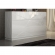 Kiu Double Dresser in High Gloss & Matte White