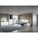 Athena Double Dresser in High Gloss White Finish