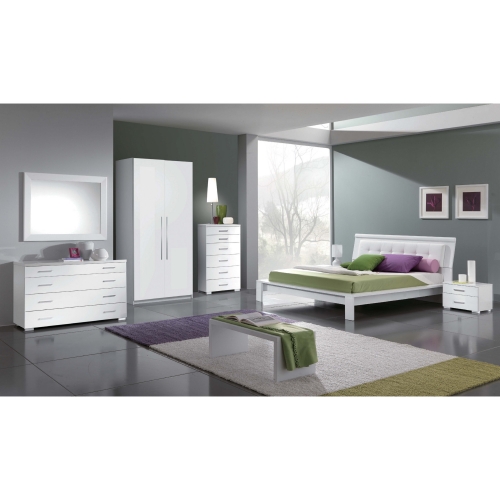 Momo 2 Door Wardrobe in White