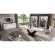 Elite 2 Door China in High Gloss White Wood Veneer & Glass