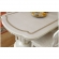 Leonardo 73" Extension Dining Table in Ivory