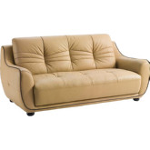 2088 Sofa in Beige Leather