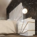 Oro 3 Drawer Nightstand in Matte White, High Gloss White & Gold