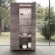 Viola 2 Door China Cabinet in High Gloss Purple Elm Finish