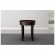 Classic Modern Side End Table in Brazilian Cherry Veneers & Solids with Wenge Finish