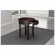 Classic Modern Side End Table in Brazilian Cherry Veneers & Solids with Wenge Finish