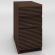3 Drawer File Cabinet in Cognac Finish Brazilian Cherry