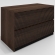 36" 2 Drawer Lateral File Cabinet in Cognac Finish Brazilian Cherry