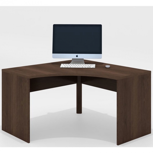 51" Corner Desk in Cognac Finish Brazilian Cherry