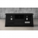 70" TV Stand Asian Inspired for Home Theater Components & Center Speaker in Ebony