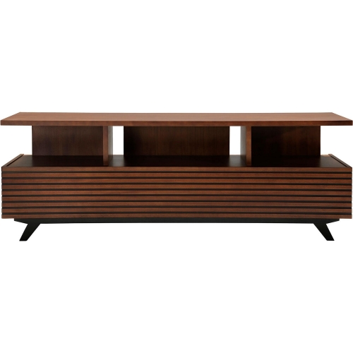 70" Mid-Century Modern TV Stand Media Console in Cognac