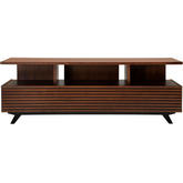 70" Mid-Century Modern TV Stand Media Console in Cognac