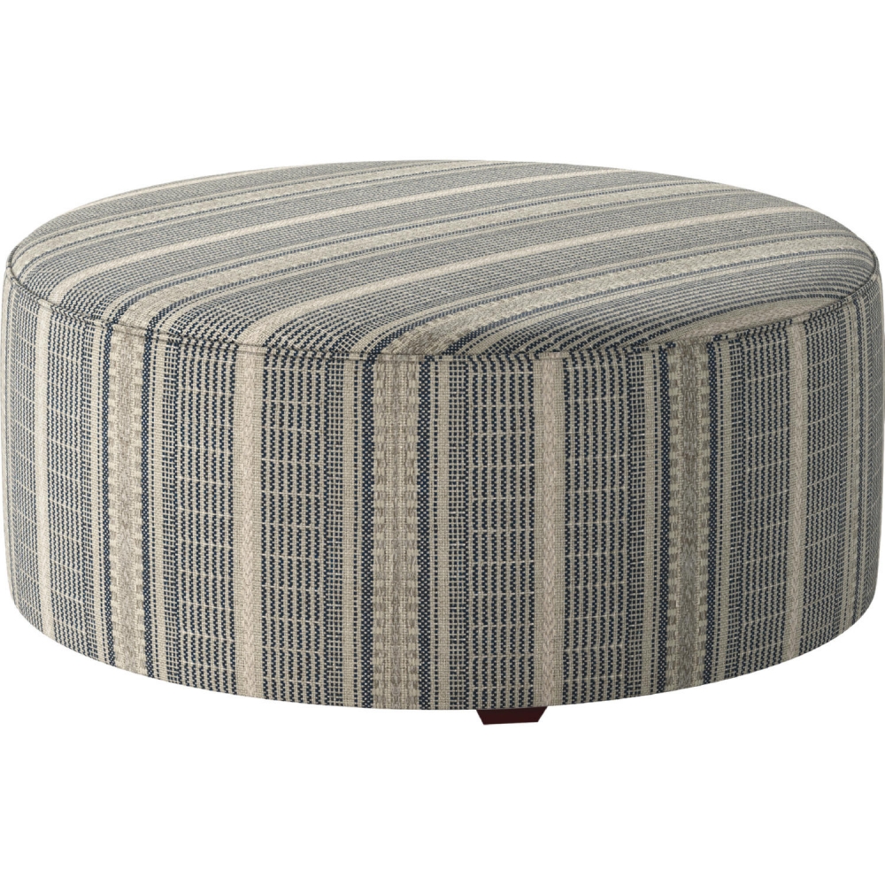 Round on sale farmhouse ottoman