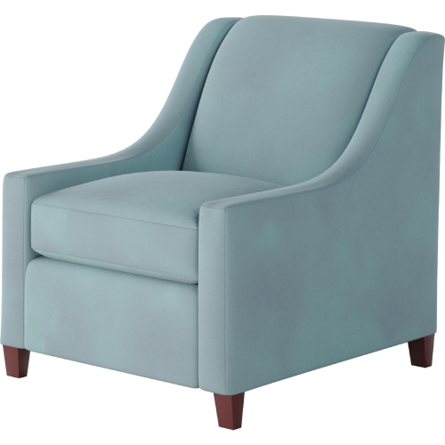 Accent Chair in Bella Skylight Blue Fabric