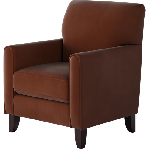 Accent Chair in Bella Burnt Orange Fabric