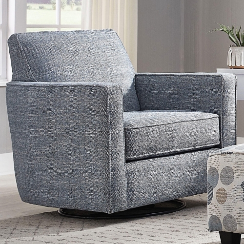 Sofa in Jonah Foam Blue Grey Fabric