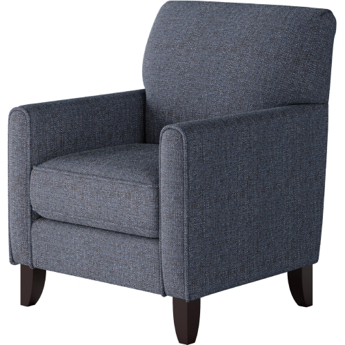 Accent Chair in Sugarshack Navy Blue Fabric