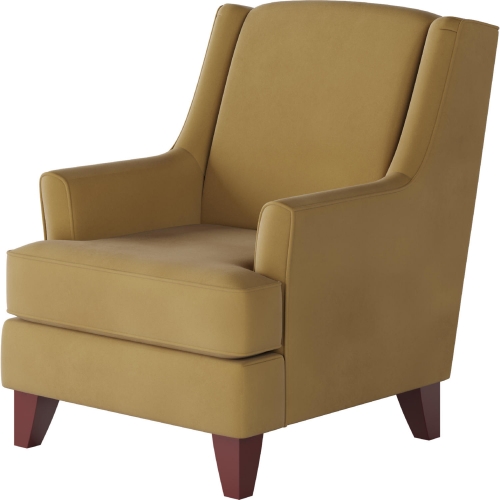 Accent Chair in Bella Harvest Gold Fabric