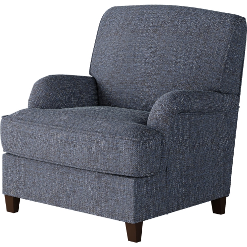 Accent Chair in Sugarshack Navy Blue Fabric