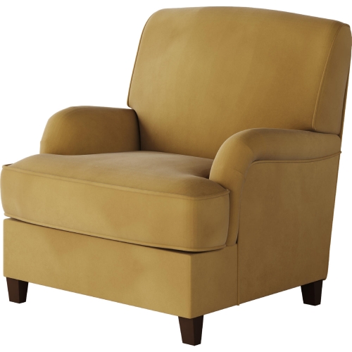 Accent Chair in Bella Harvest Gold Fabric