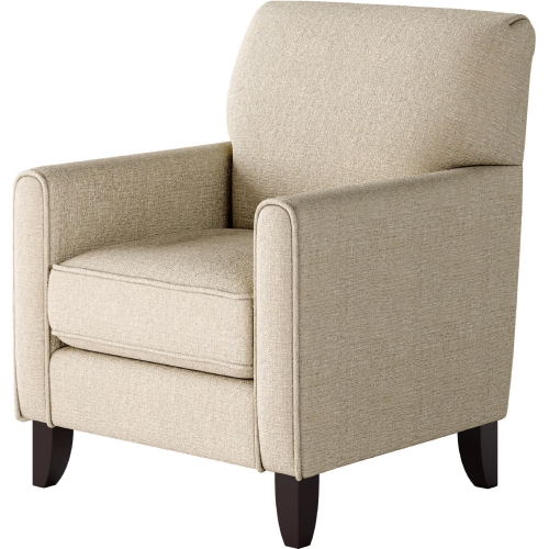 Accent Chair in Sugarshack Oatmeal Fabric