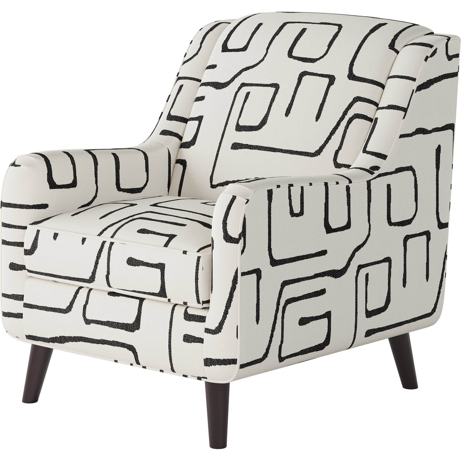 Southern Furniture 240 C Fossil Ebony Accent Chair 240 C Accent Chair