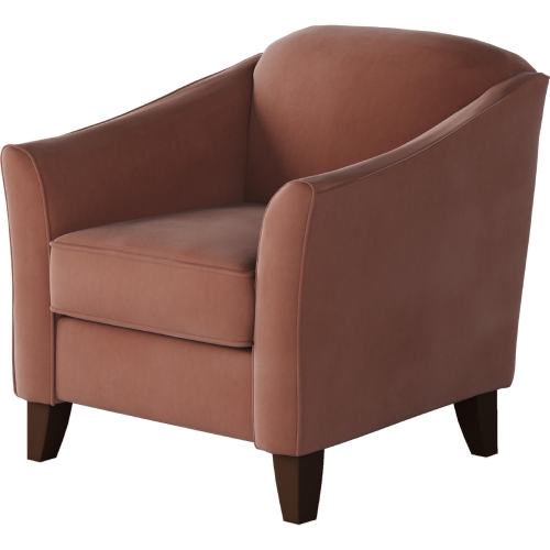 Accent Chair in Bella Rosewood Fabric