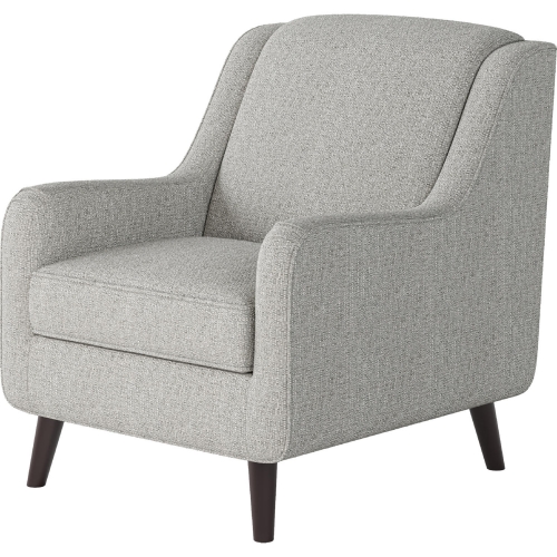 Accent Chair in Sugarshack Metal Gray Fabric