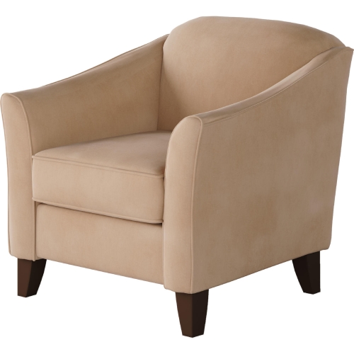 Accent Chair in Bella Blush Mauve Fabric