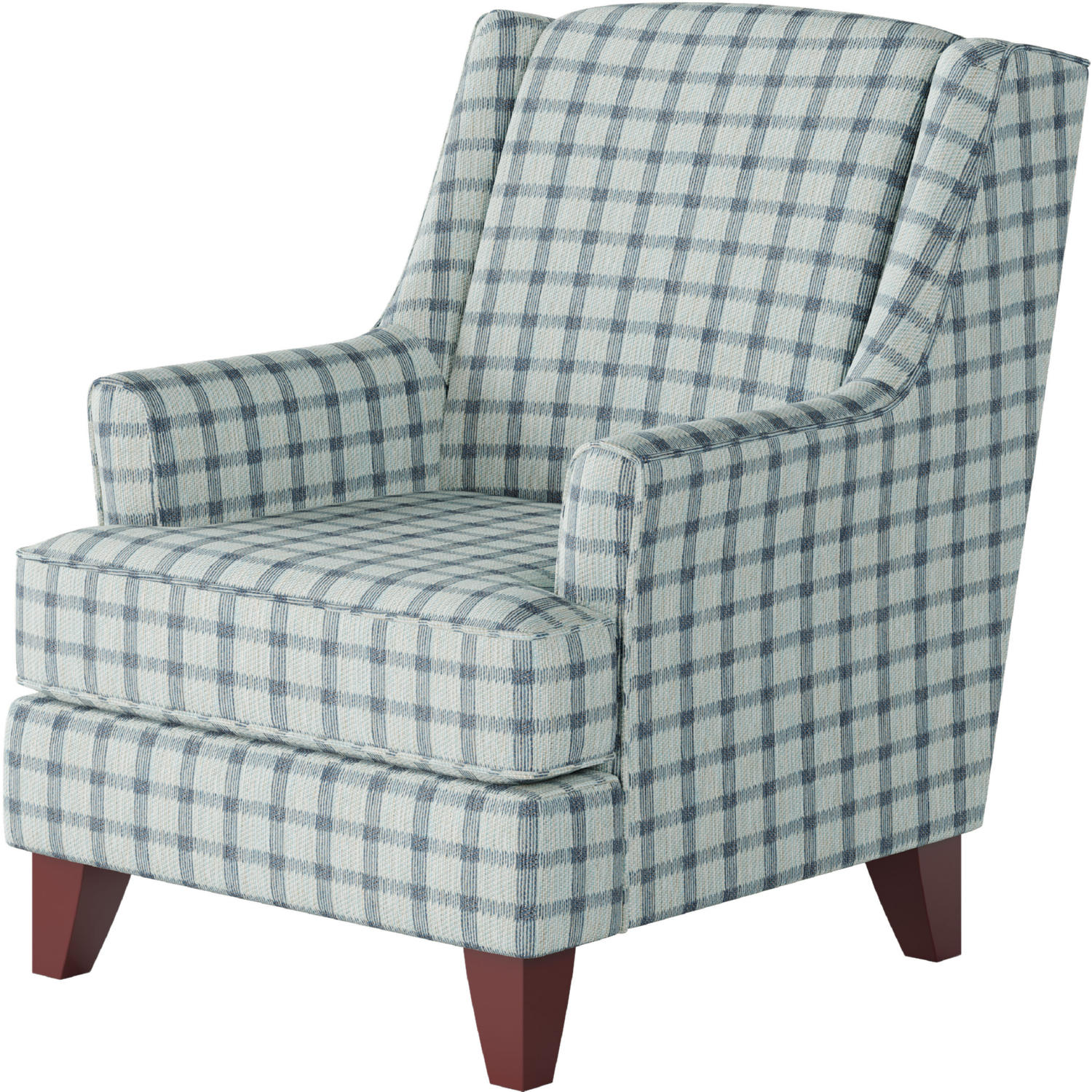 spa blue accent chair