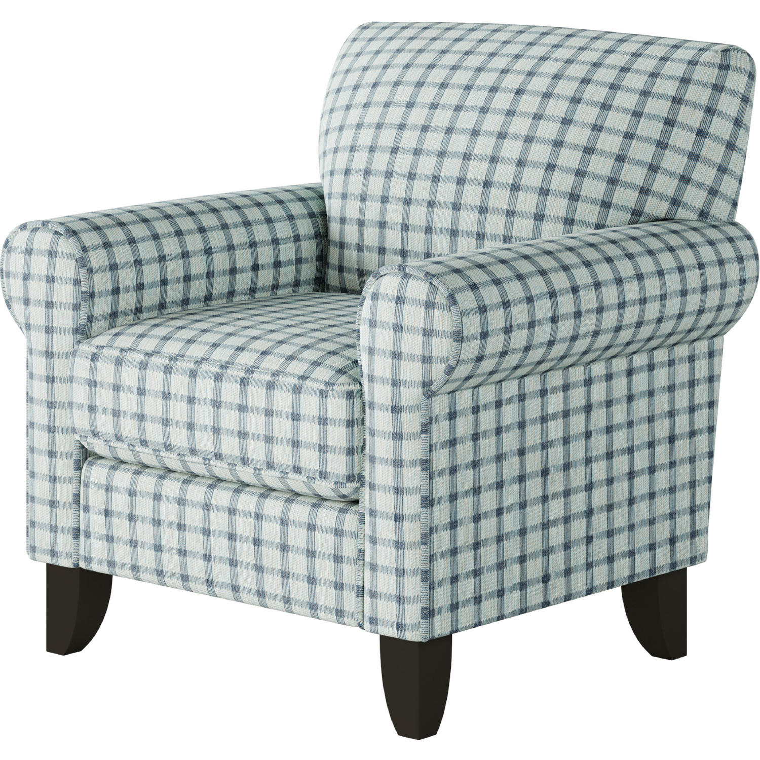 spa blue accent chair