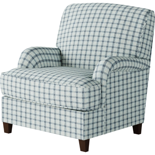 Accent Chair in Howbeit Spa Blue Fabric