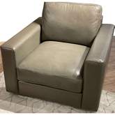 Novella Accent Chair in Portofino Cavallo Top Grain Leather