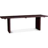 Melbourne 94" Dining Table in Reclaimed Acacia & Java Finish