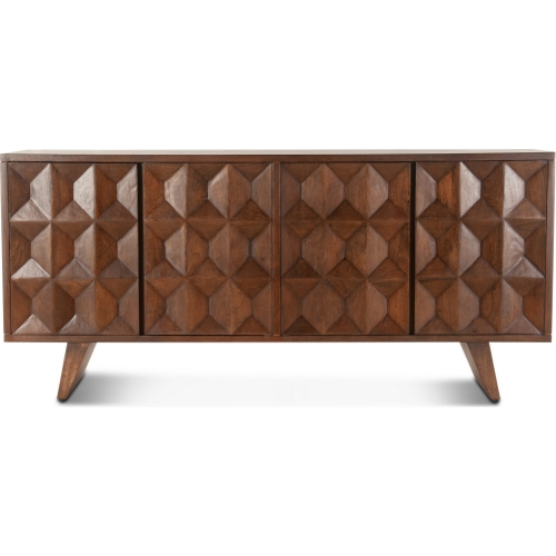 Lisbon Sideboard in Royal Brown Finish Mango Wood