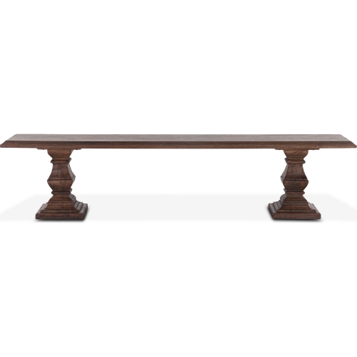 Toulon 80" Dining Bench in Weathered Mango Wood