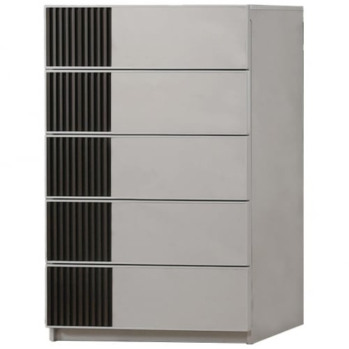 Lucia Chest in Grey & Black Finish