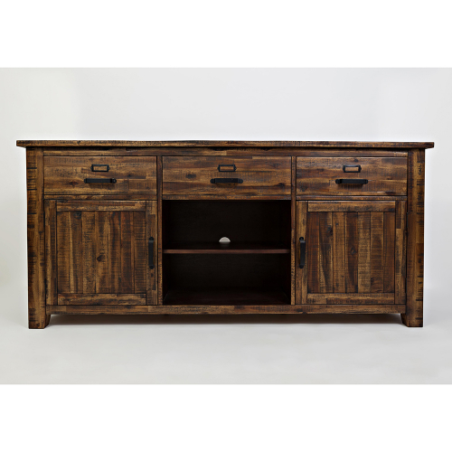 Cannon Valley 70" Media Console w/ Distressed Finish