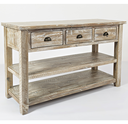 Artisan's Craft Sofa Table in Washed Grey