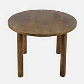 Bodhi 42" Round Dining Table in Brown Wood