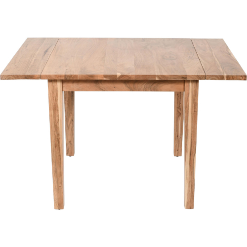 Colby 48" Dropleaf Dining Table in Light Brown Solid Wood