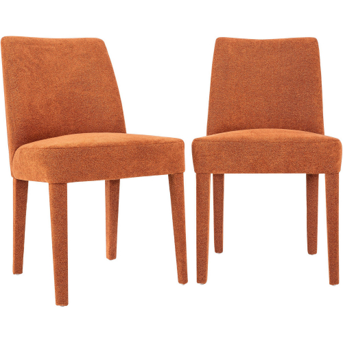 Wilson Dining Chair in Auburn Fabric (Set of 2)