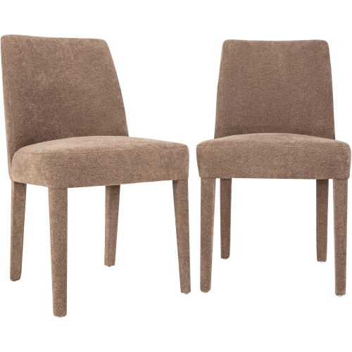 Wilson Dining Chair in Sable Fabric (Set of 2)