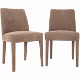 Wilson Dining Chair in Sable Fabric (Set of 2)